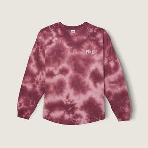 VICTORIA’S SECRET PINK Tie Dye Sweatshirt.